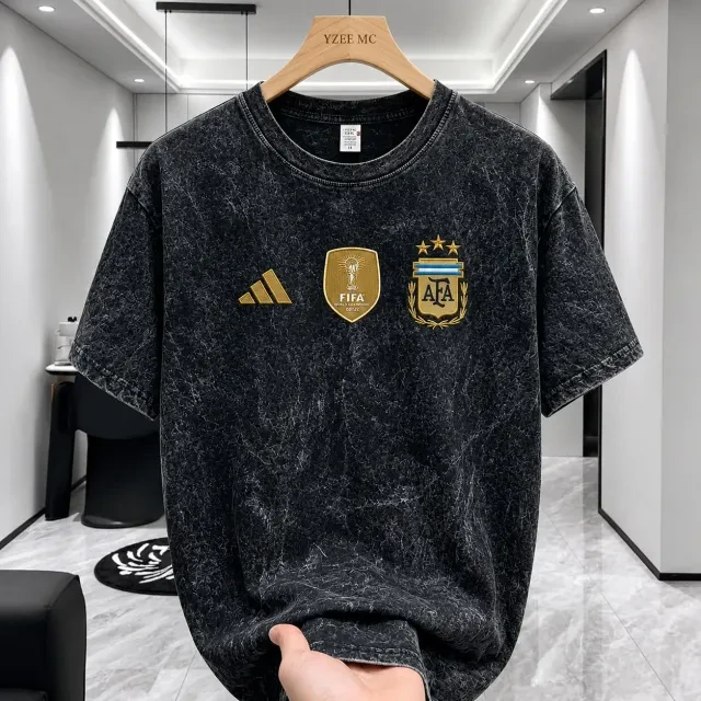 ACID WASH DROP SHOULDER T-SHIRT (AFA)