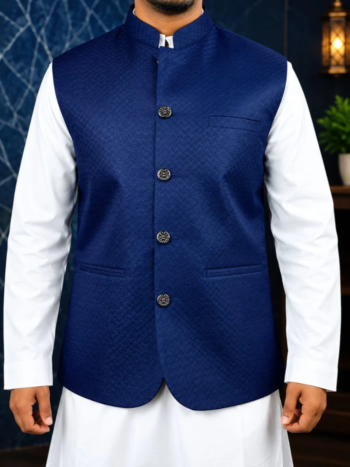 Premium Plain Katan Koti (Blue)